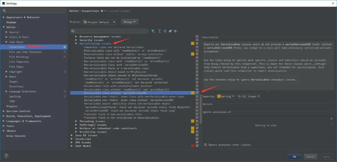 IntelliJ IDEA 推荐设置(图15) IntelliJ IDEA 推荐设置(图15)